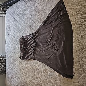 James Perse cotton dress strapless